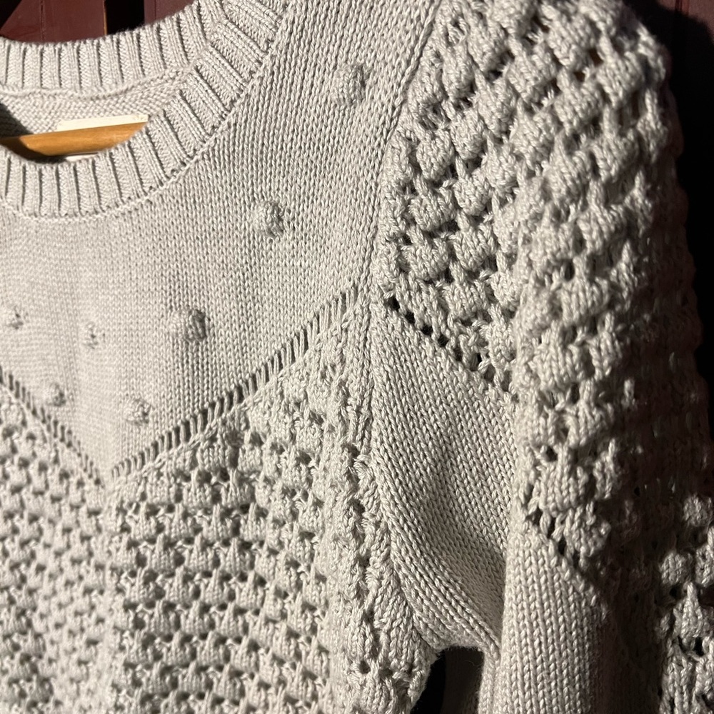LUCKY BRAND multi textured sweater - Picture 5 of 6